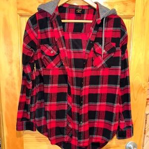Hooded Flannel
